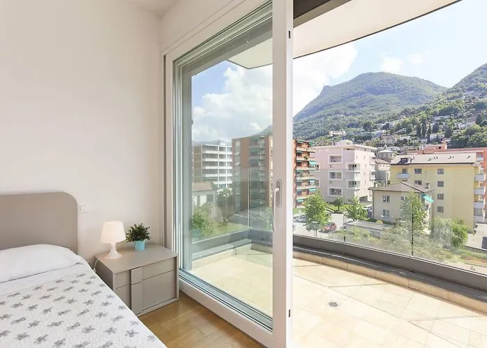 公寓 Roggia By Quokka 360 - Flats With Parking Space *